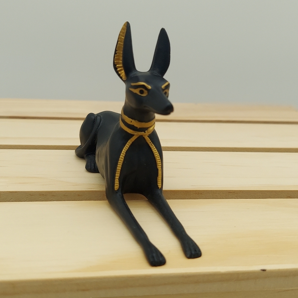 Ebros Egyptian Classical God Anubis Jackal Dog Figurine Deity of Afterlife Egypt